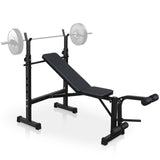 Olympic Weight Bench Press with Squat Rack and Bench for Home Gym