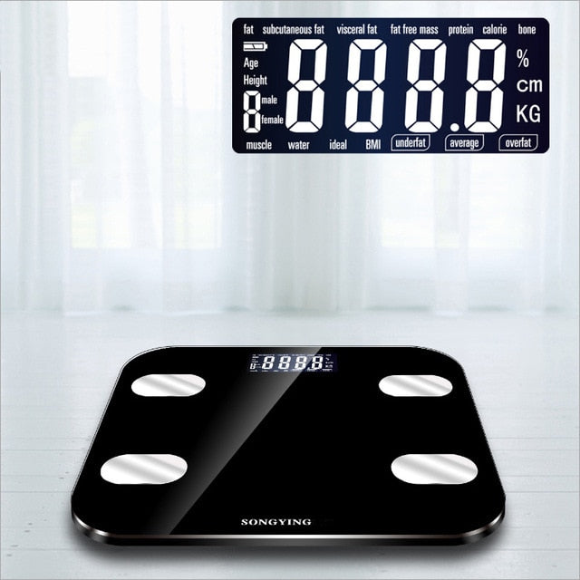 Smart Weighing Scales LCD Display