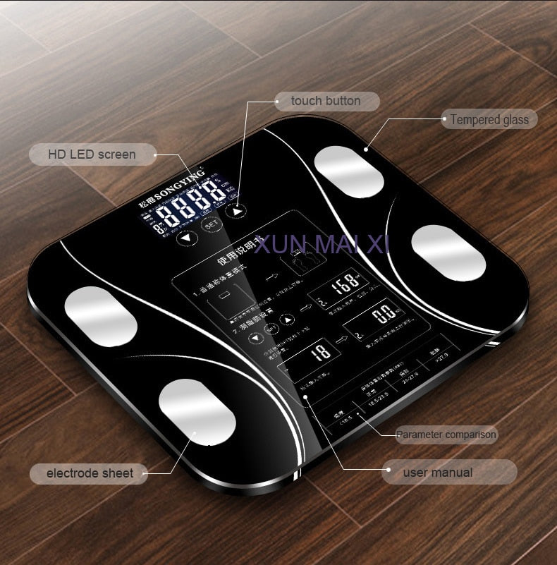 Smart Weighing Scales LCD Display